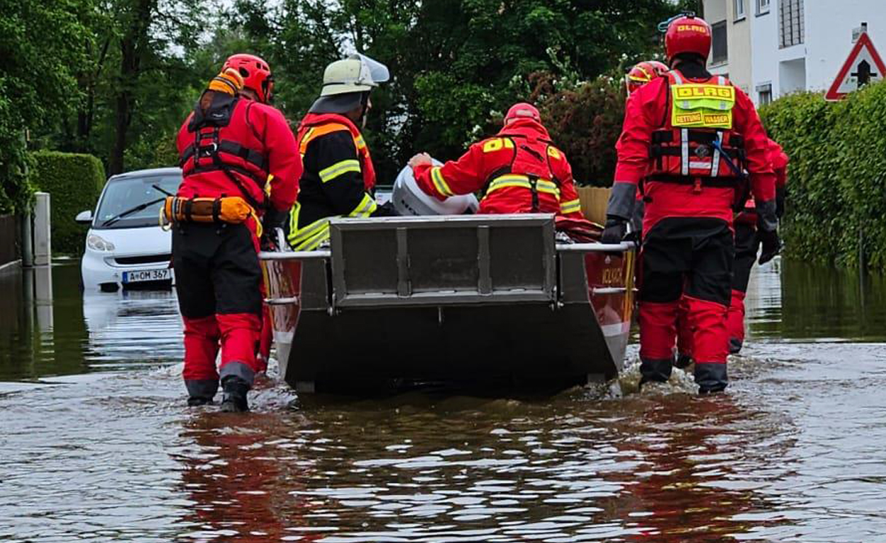 DLRG Hochwasser