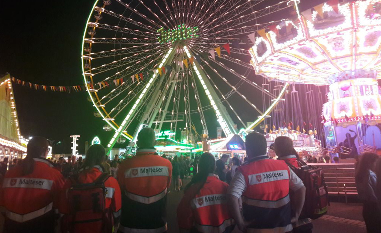 Malteser Einsatz Volksfest